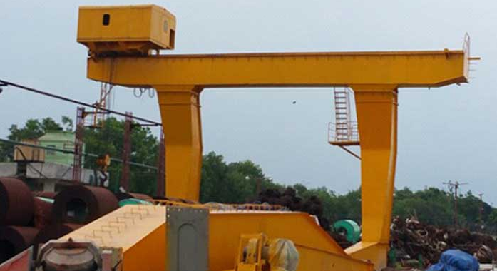 Servicios de grúas en Bangladesh: Servicio puerta a puerta de grúas puente y grúas pórtico