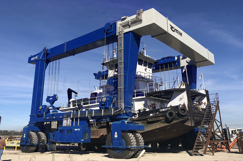 Elevador de viaje en barco