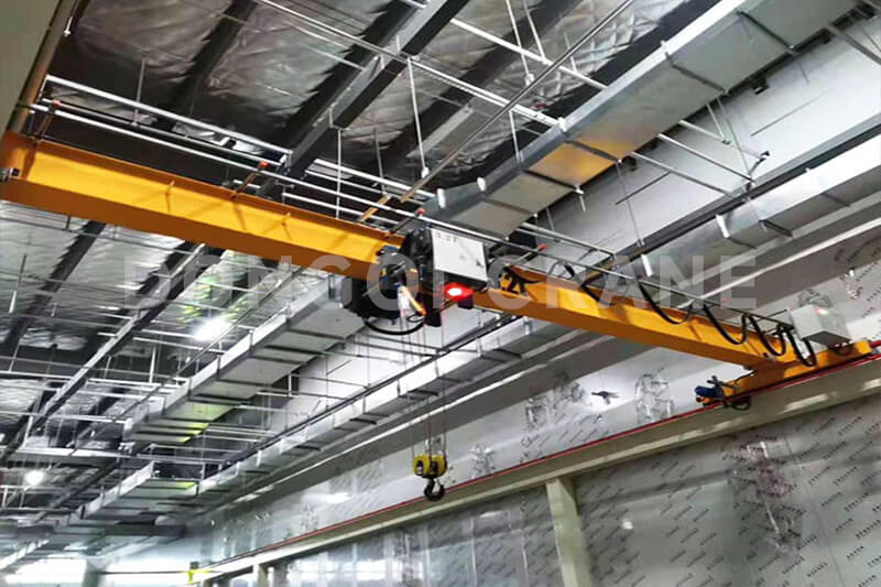 5 Ton European Single Girder Overhead Crane for Sale to Malaysia