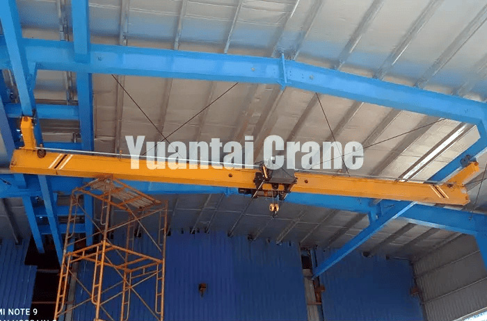 2 ton underhung overhead crane finished installation