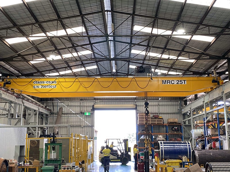 25-Ton Double Girder Overhead Crane in Australia