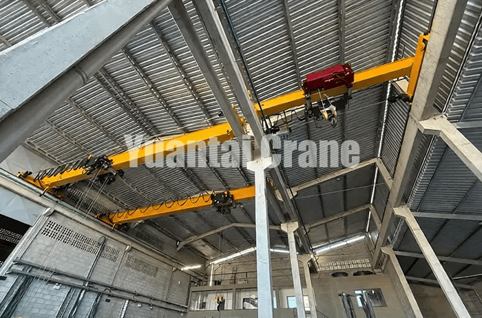 5 Ton Top Running Overhead Crane & 2 Ton Underhung Overhead Cranes for Russia