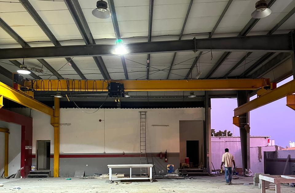 5-Ton Single-Girder Overhead Crane to UAE