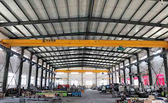 2-Ton Single Girder Overhead Crane in Nigeria