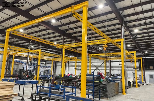 2 Ton Freestanding Workstation Crane Sold to Australia