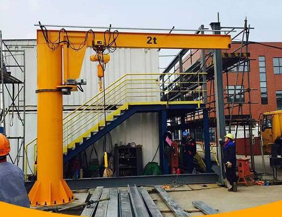 Successful Export of 2-Ton Pillar Jib Crane to Bangladesh